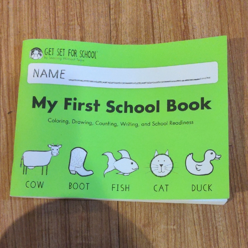My First School Book - Green